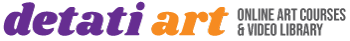 Detati Art Courses Logo